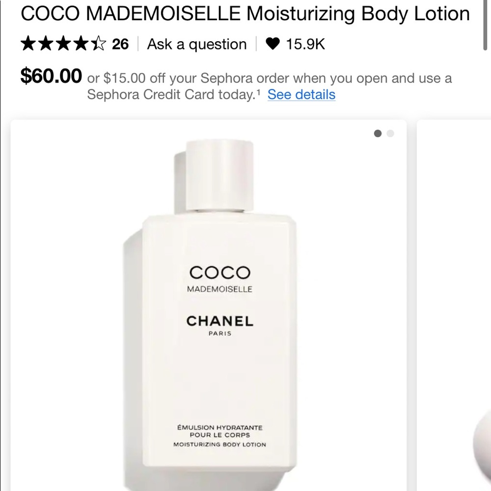 NEW! CHANEL Coco Mademoiselle Moisturizing Body Lotion